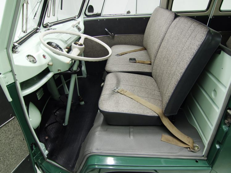 1963 67, Volkswagen, T 1, Deluxe, Bus, Van, Classic, Interior HD Wallpaper Desktop Background