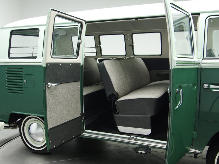 1963 67, Volkswagen, T 1, Deluxe, Bus, Van, Classic, Interior, Gd HD Wallpaper Desktop Background