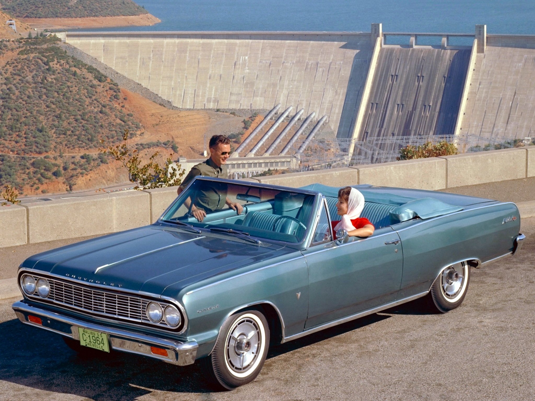 1964, Chevrolet, Chevelle, Malibu, S s, Convertible,  5758 67 , Muscle, Classic, Rt Wallpaper