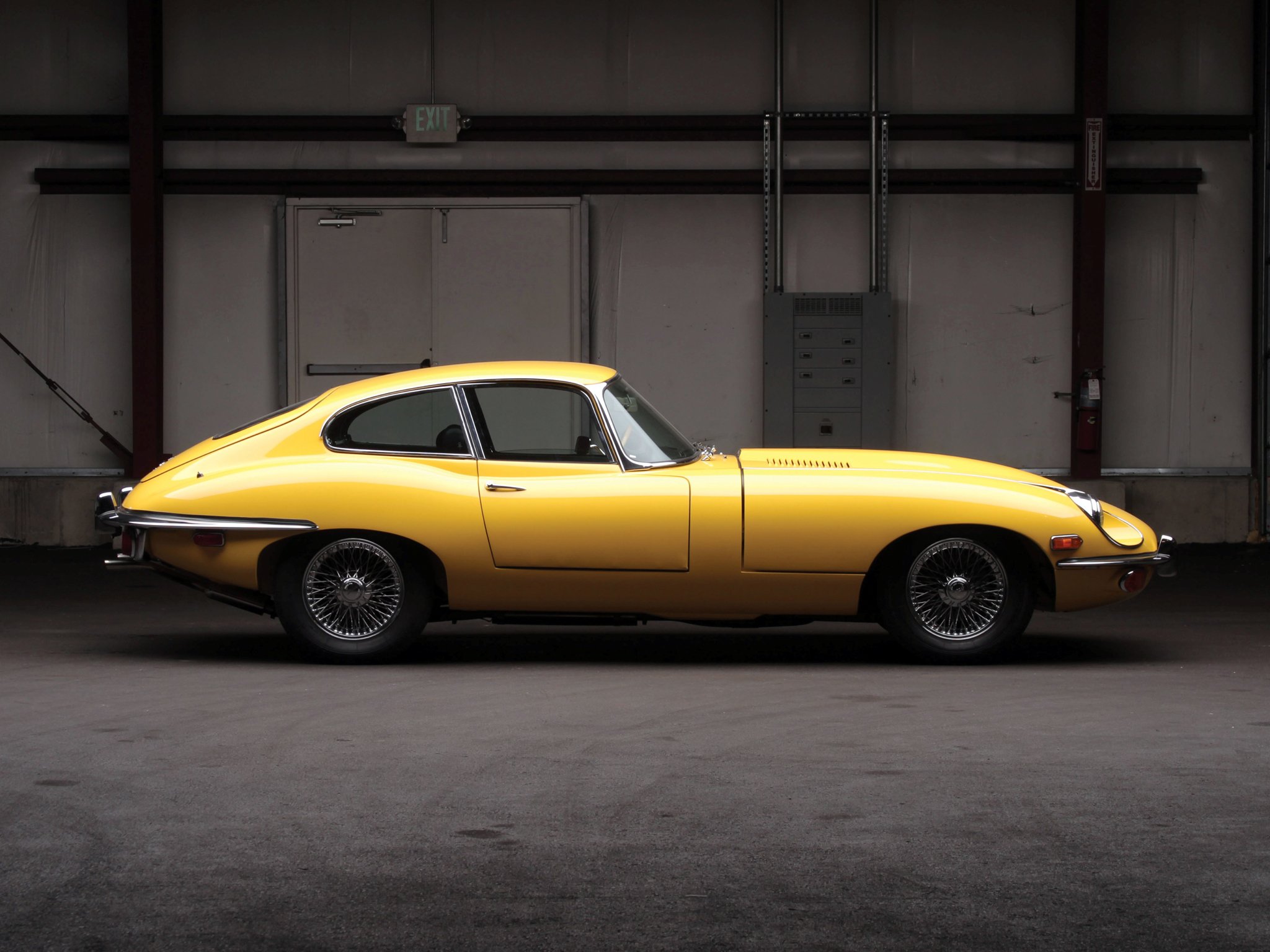 1968, Jaguar, E type, Fixed, Head, Coupe, Us spec,  series ii , Supercar, Classic Wallpaper
