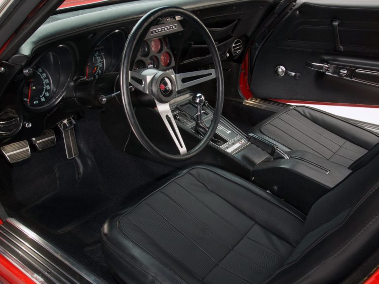 1970, Chevrolet, Corvette, Stingray, Zr 1,  c 3 , Supercar, Muscle, Classic, Interior HD Wallpaper Desktop Background