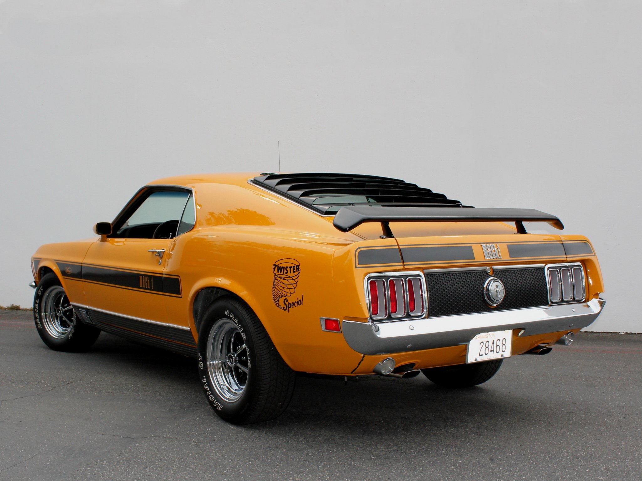 1970, Ford, Mustang, Mach 1, 351, Twister, Muscle, Classic Wallpaper