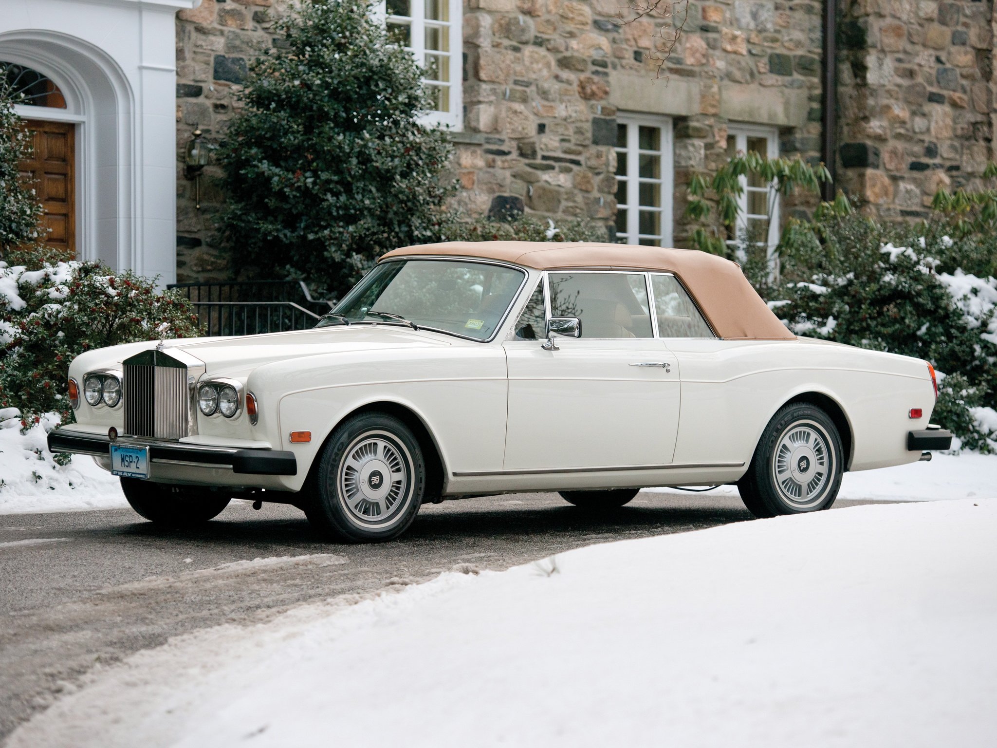 1977 87, Rolls, Royce, Corniche, Convertible, Luxury Wallpaper