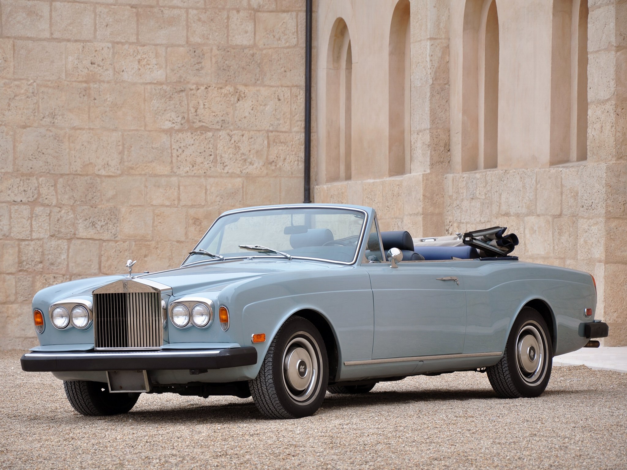 1977 87, Rolls, Royce, Corniche, Convertible, Luxury, Hy Wallpaper