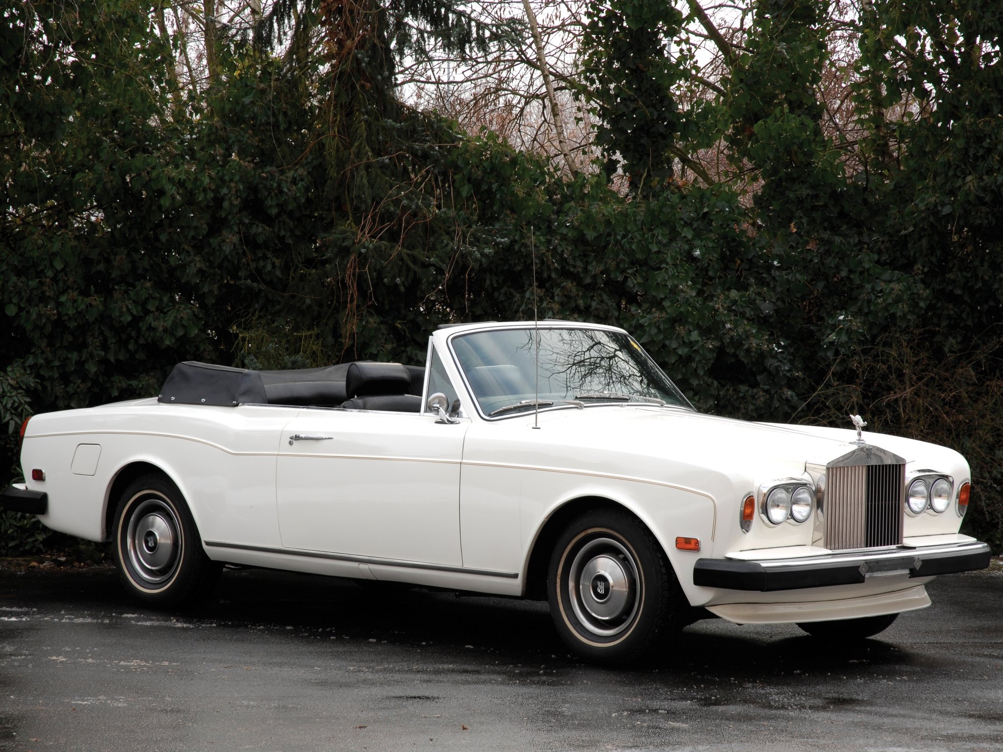 1977 87, Rolls, Royce, Corniche, Convertible, Luxury Wallpaper