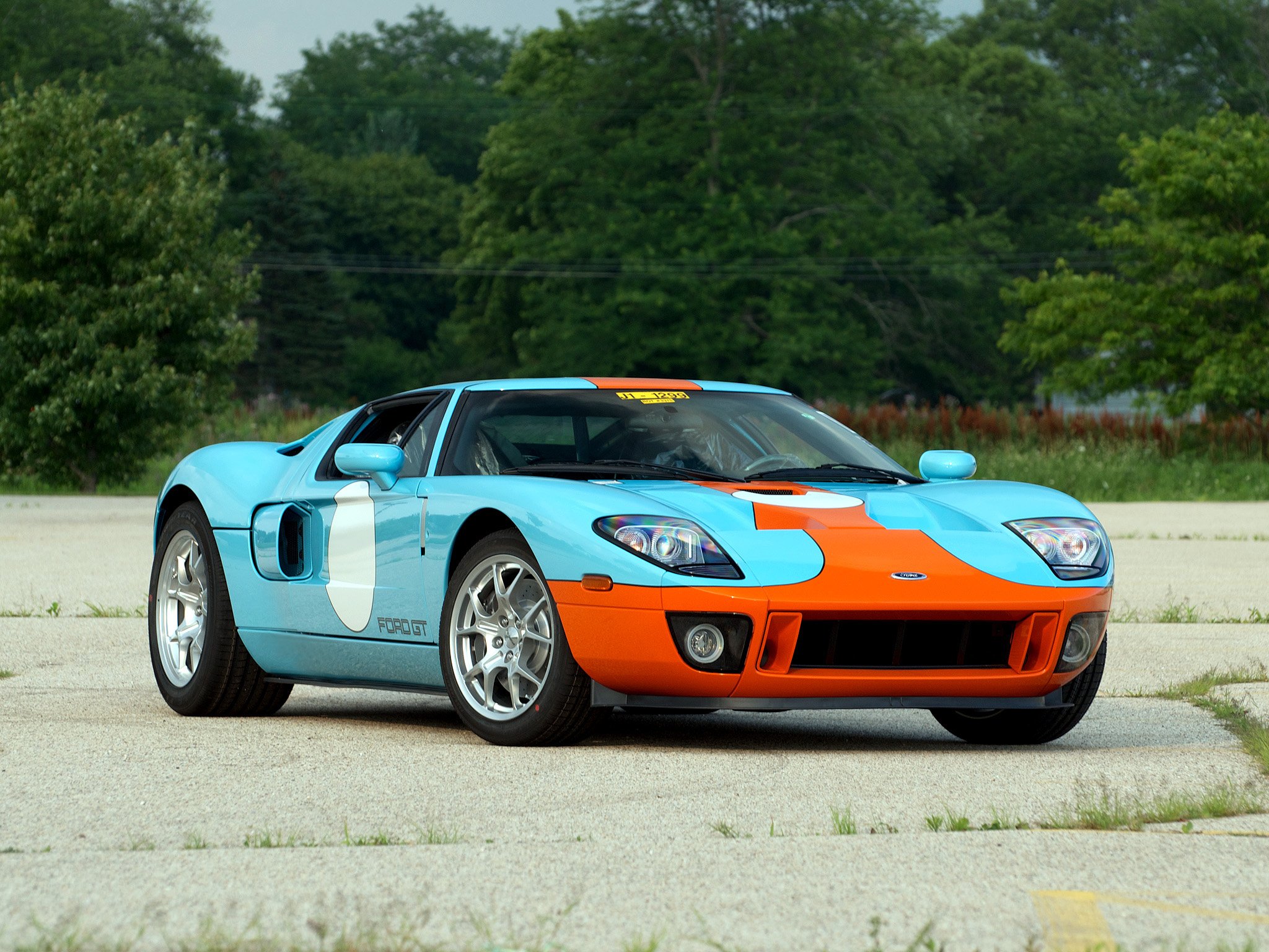 2006, Ford, G t, Heritage, Supercar, Race, Racing, Fw Wallpaper