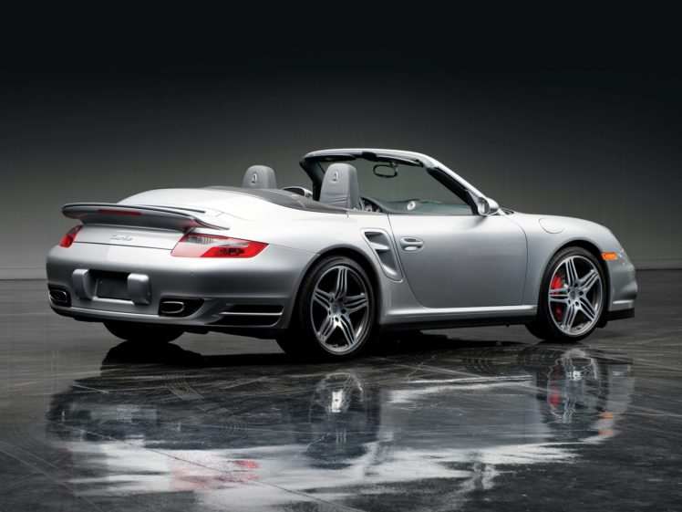 2007, Porsche, 911, Turbo, Cabriolet, Us spec,  997 , Supercar HD Wallpaper Desktop Background