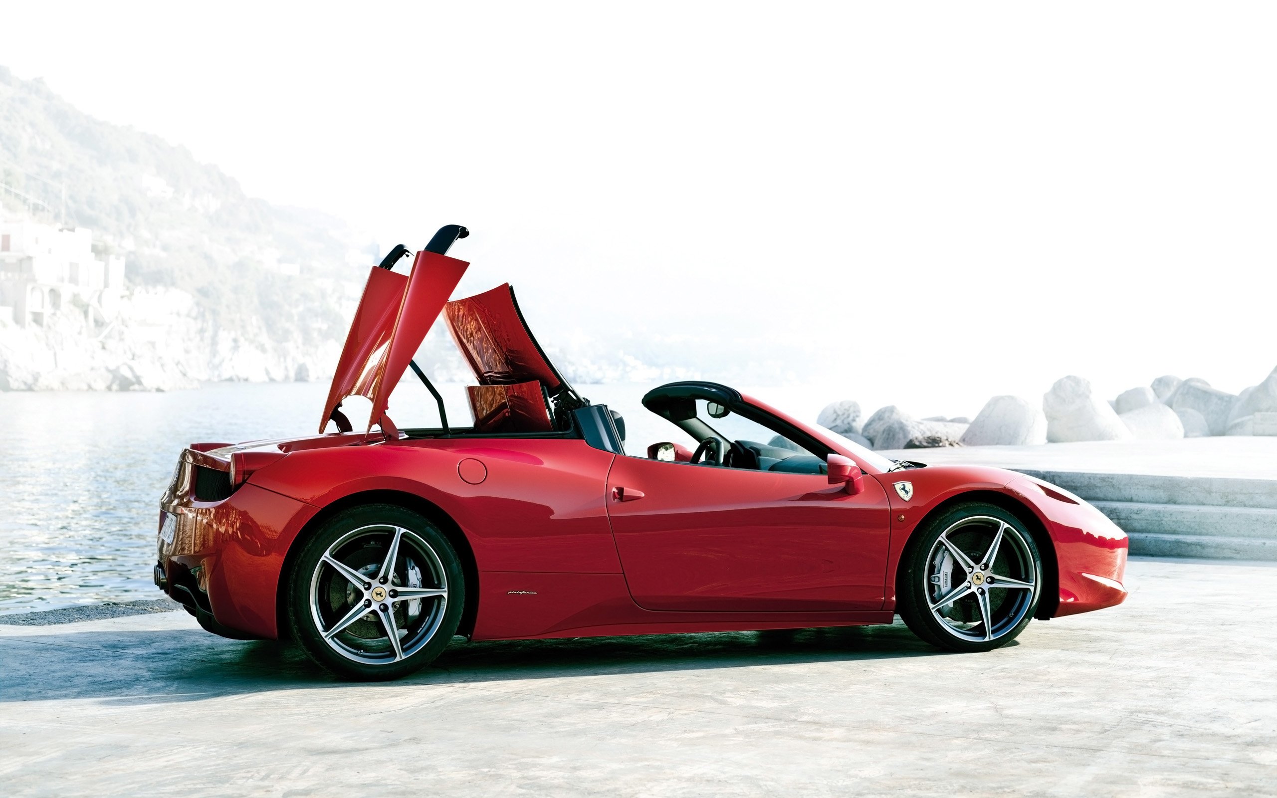 2012, Ferrari, 458, Spider, Supercar Wallpaper