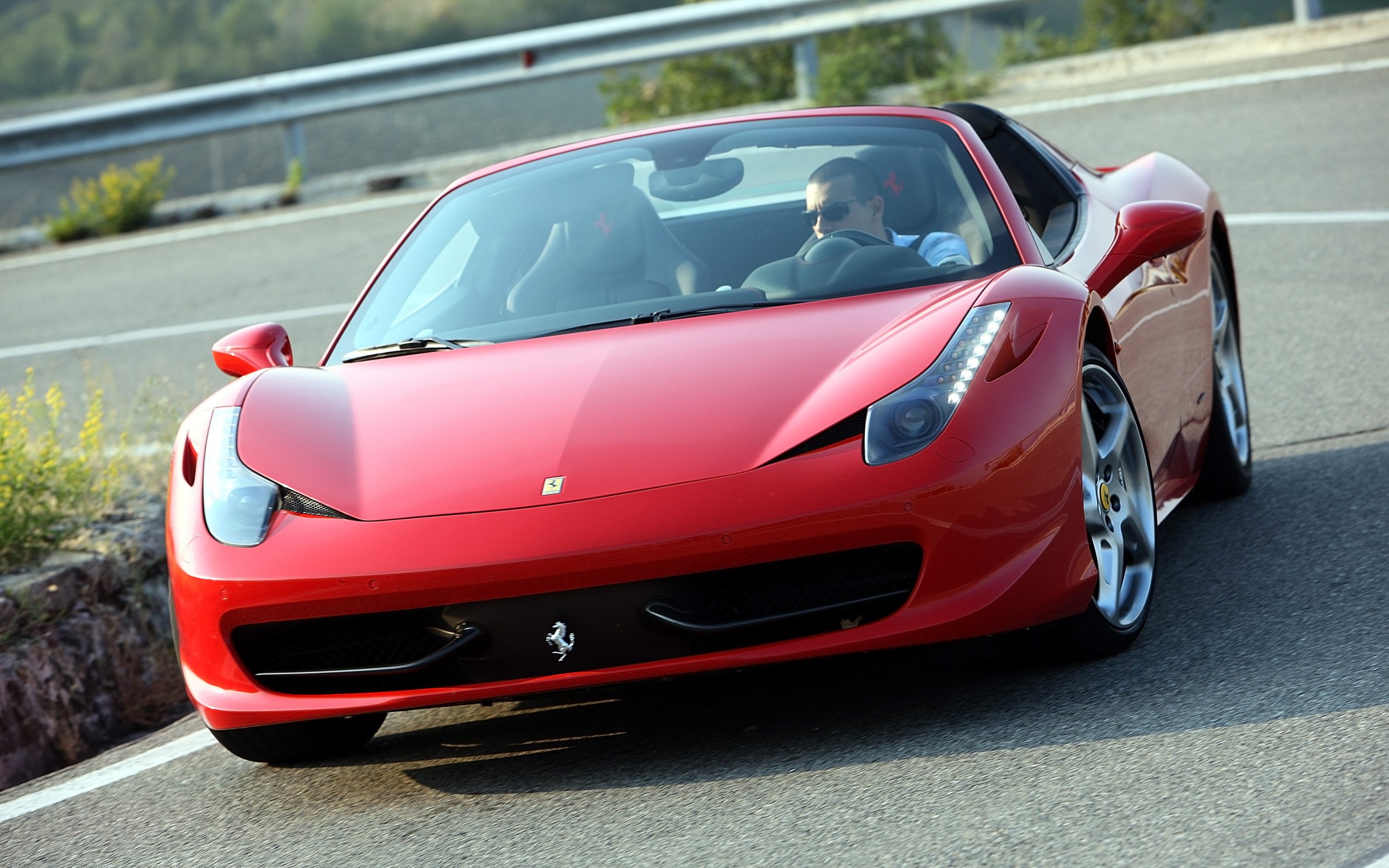2012, Ferrari, 458, Spider, Supercar Wallpaper