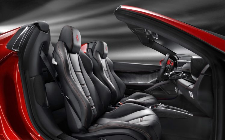 2012, Ferrari, 458, Spider, Supercar, Interior HD Wallpaper Desktop Background