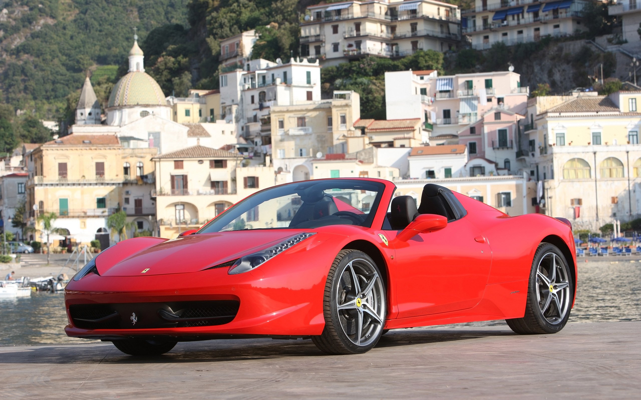 2012, Ferrari, 458, Spider, Supercar Wallpaper