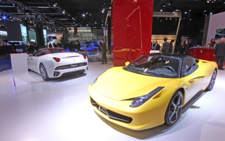 2012, Ferrari, 458, Spider, Supercar, Hs HD Wallpaper Desktop Background