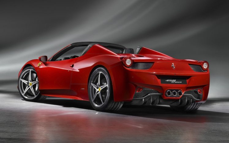 2012, Ferrari, 458, Spider, Supercar, Gh HD Wallpaper Desktop Background