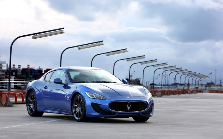 2014, Maserati, Granturismo, Sport, Supercar HD Wallpaper Desktop Background
