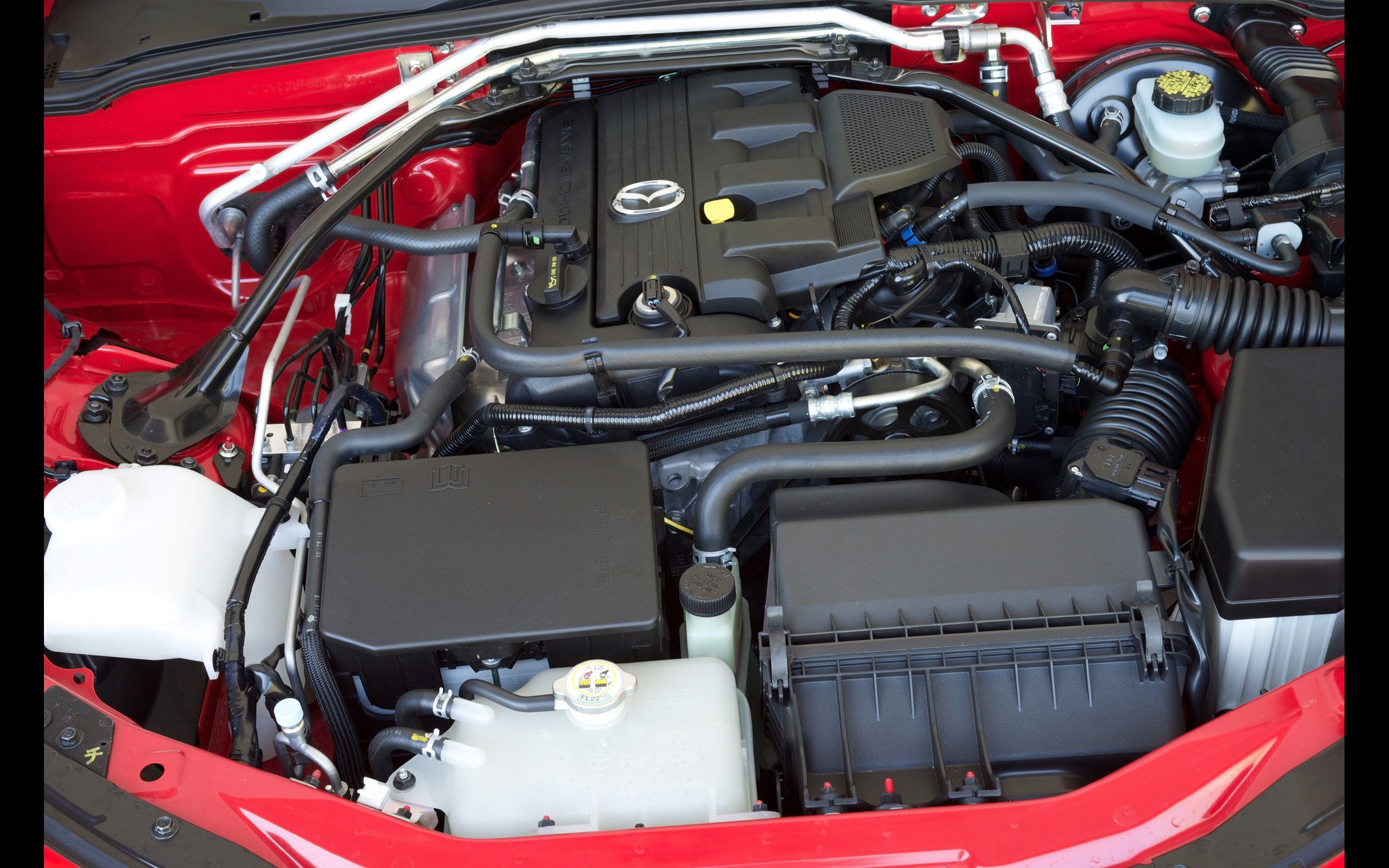 2014, Mazda, Mx 5, Miata, Engine Wallpaper