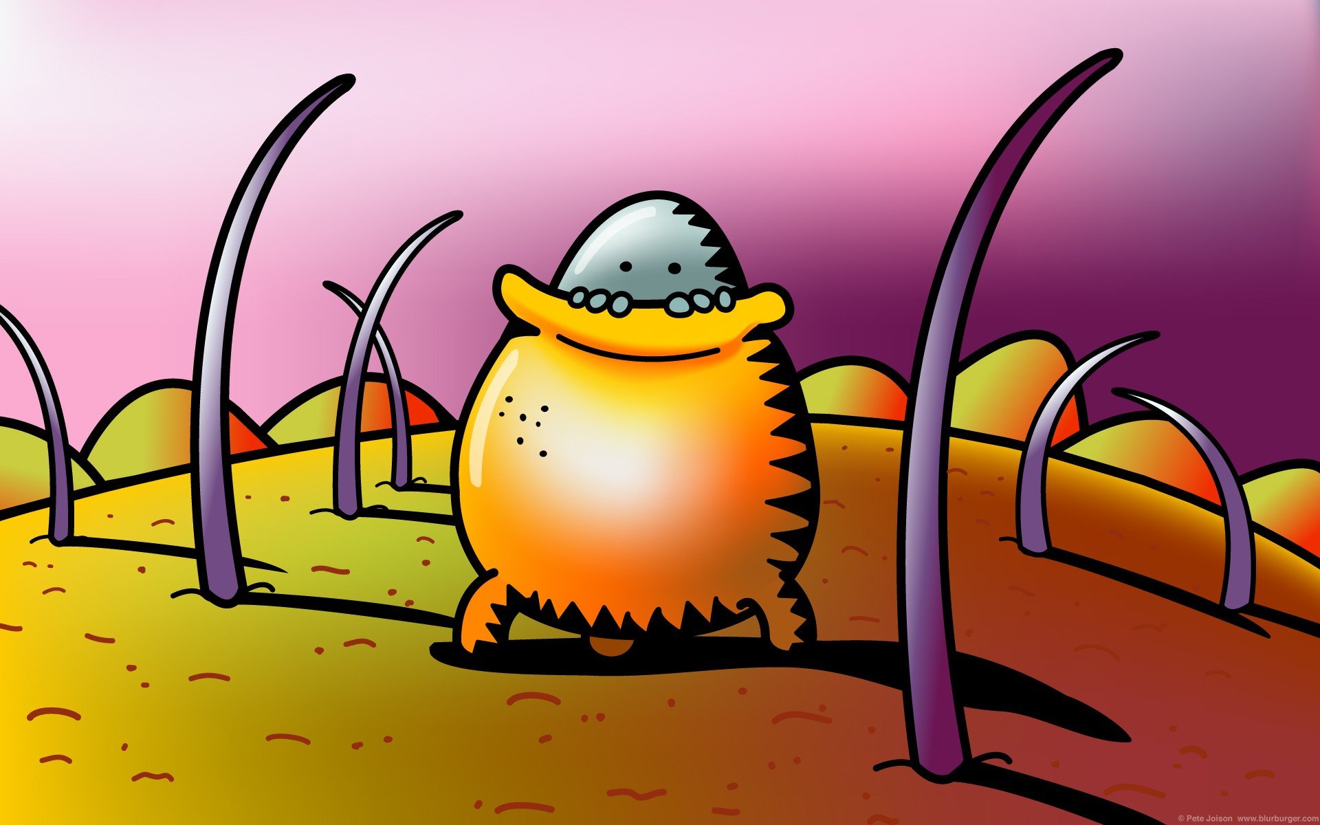 blurburger, Cartoon, Anime, Comics, Puzzle, Game,  9 Wallpaper