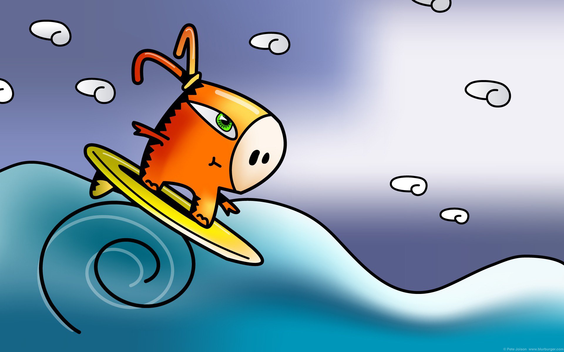 blurburger, Cartoon, Anime, Comics, Puzzle, Game,  24 Wallpaper