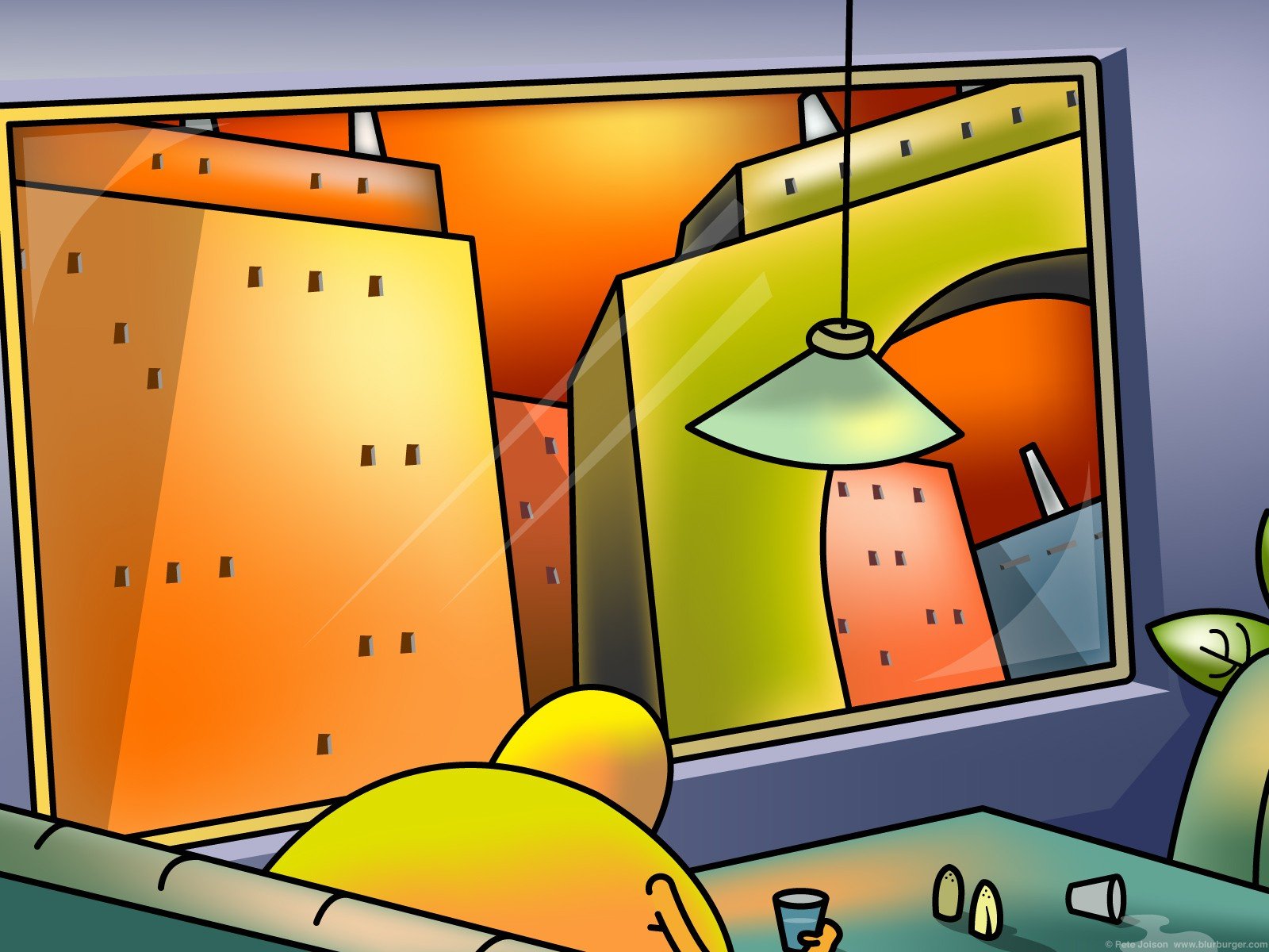 blurburger, Cartoon, Anime, Comics, Puzzle, Game,  45 Wallpaper