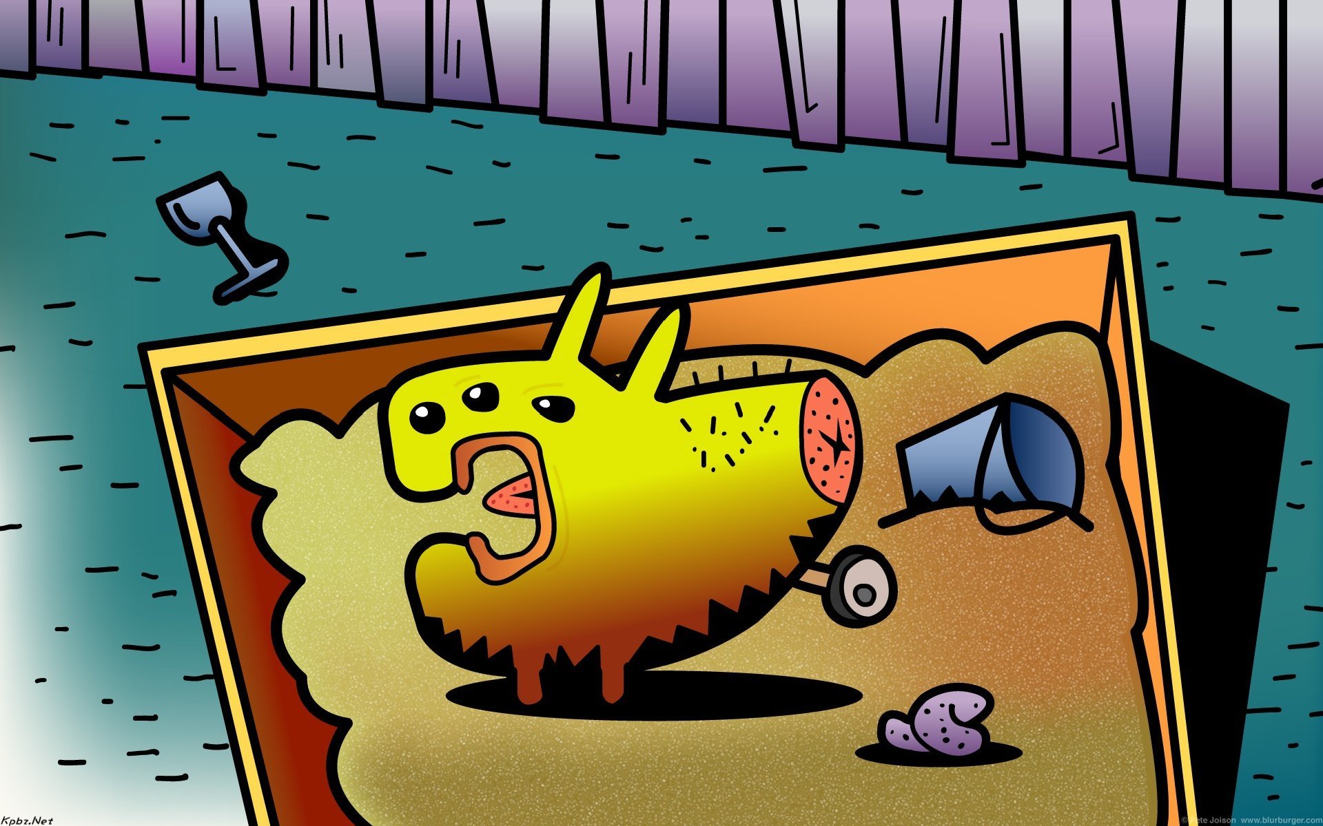 blurburger, Cartoon, Anime, Comics, Puzzle, Game,  57 Wallpaper