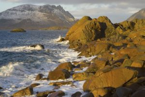 landscapes, North, Norway, Islands, Sea