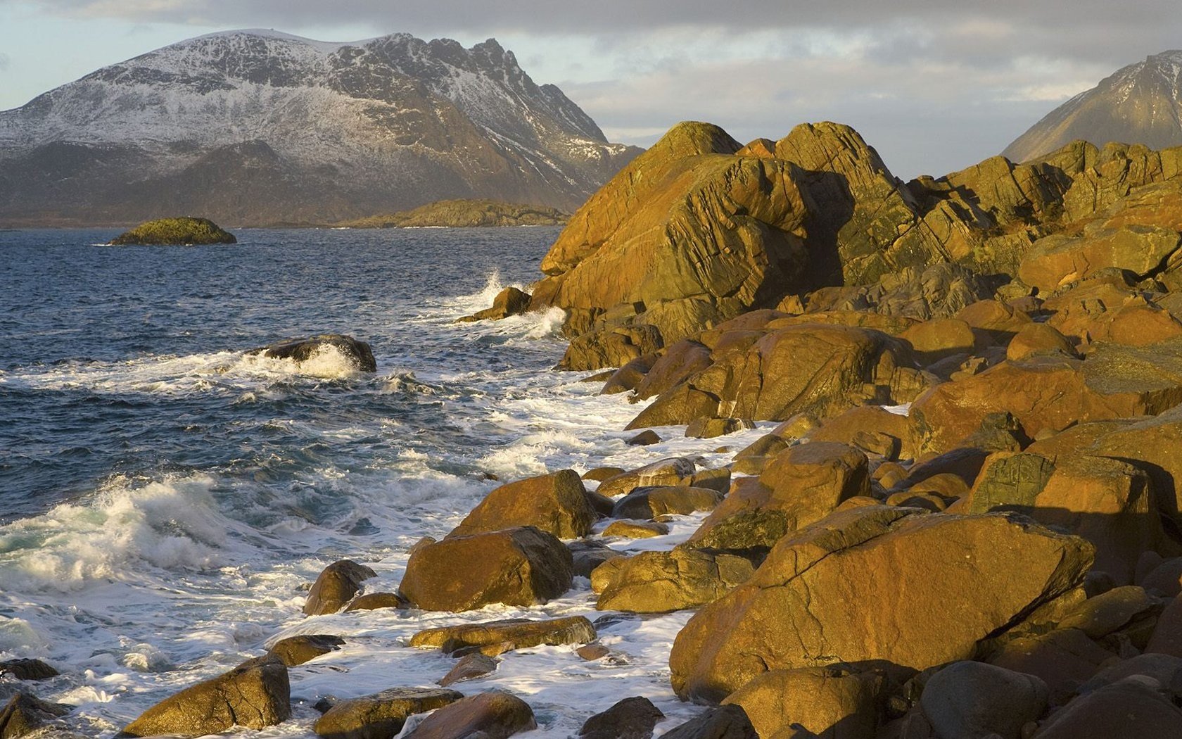 landscapes, North, Norway, Islands, Sea Wallpaper