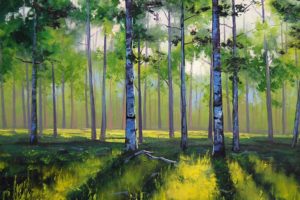 paintings, Landscapes, Forests