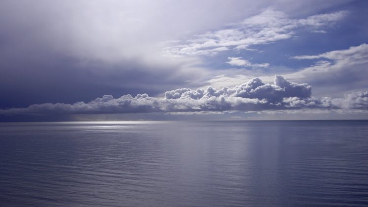 water, Ocean, Clouds, Sea HD Wallpaper Desktop Background