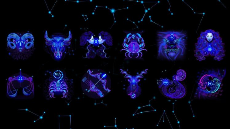 zodiac, Black, Fantasy, Space, Stars, Religion, Sign HD Wallpaper Desktop Background