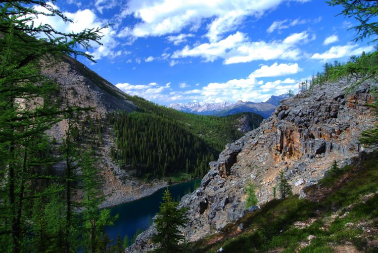 lake, Louise, Alberta, Canada HD Wallpaper Desktop Background