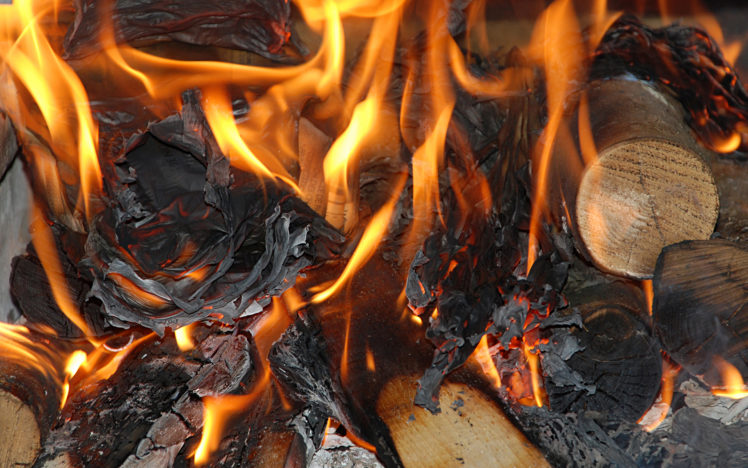 fire, Flames, Coals, Wood, Burn, Paper, Photography HD Wallpaper Desktop Background