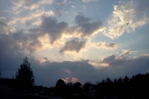 sunset, Clouds, Skyscapes