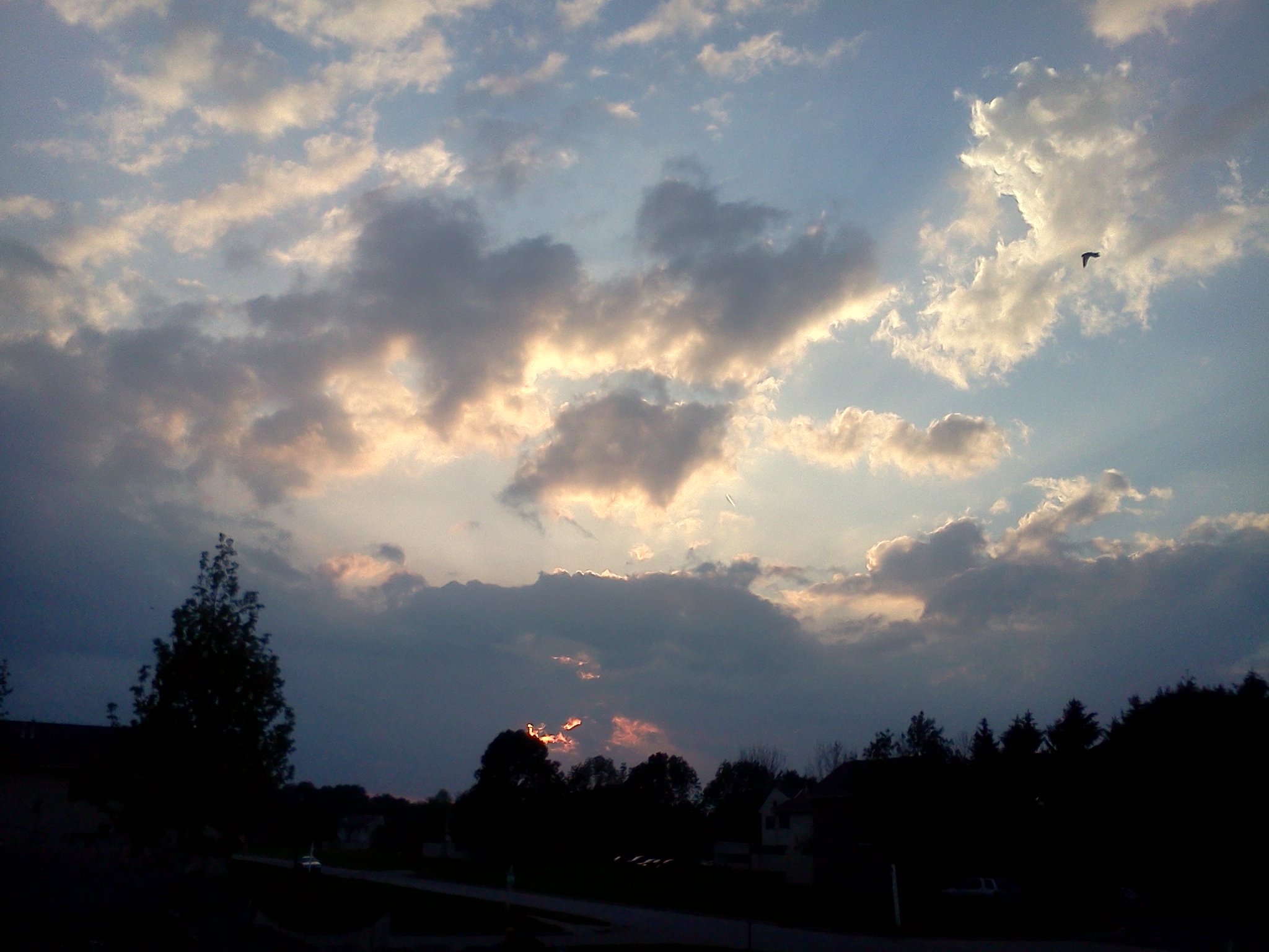 sunset, Clouds, Skyscapes Wallpaper