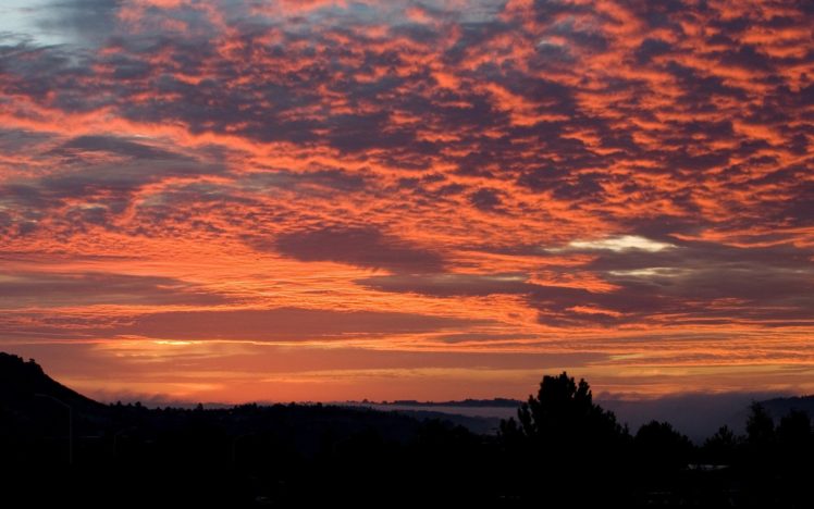 sunset, Clouds, Landscapes HD Wallpaper Desktop Background