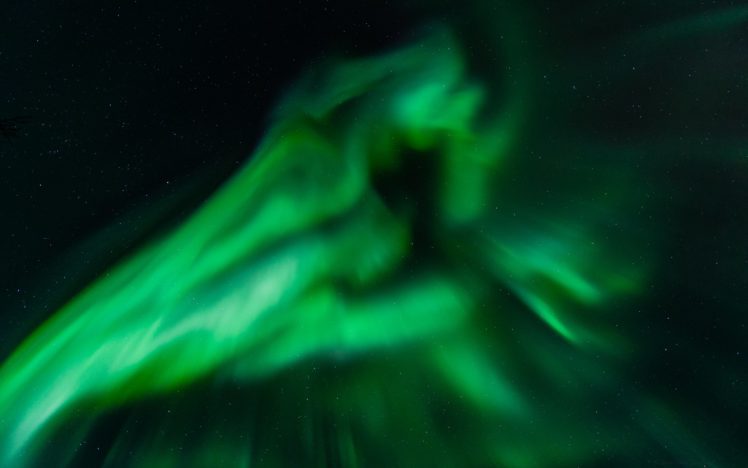 aurora, Borealis, Northern, Lights, Night, Green, Stars HD Wallpaper Desktop Background