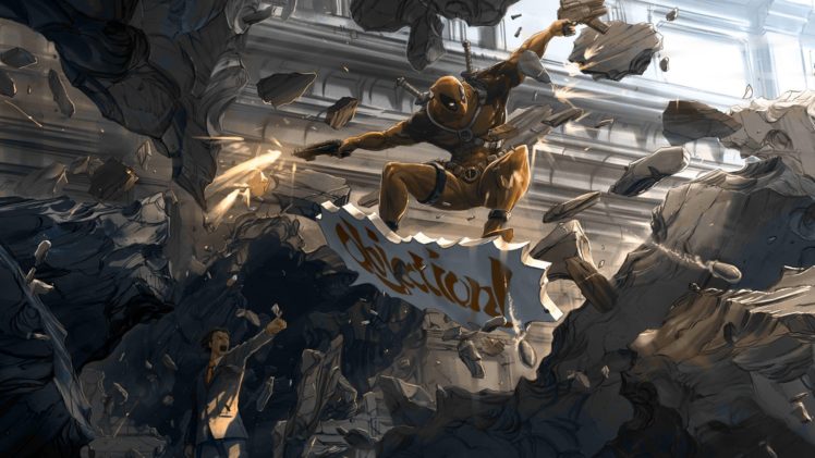 deadpool, Marvel HD Wallpaper Desktop Background