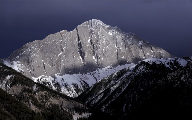mountains, Landscape, Snow HD Wallpaper Desktop Background