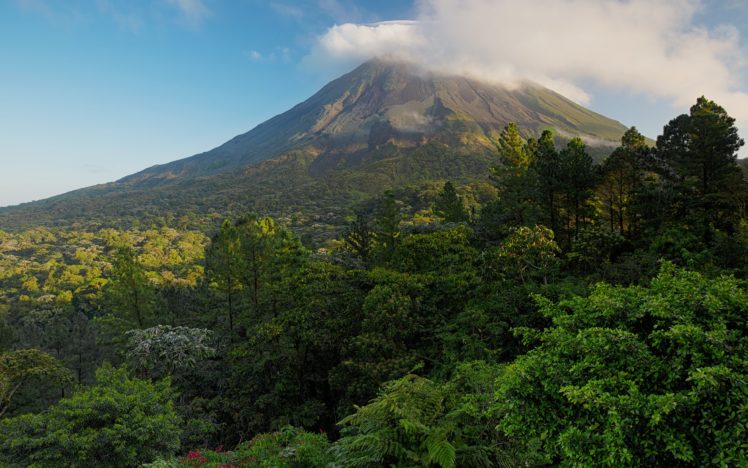 mountains, Landscape, Volcano HD Wallpaper Desktop Background