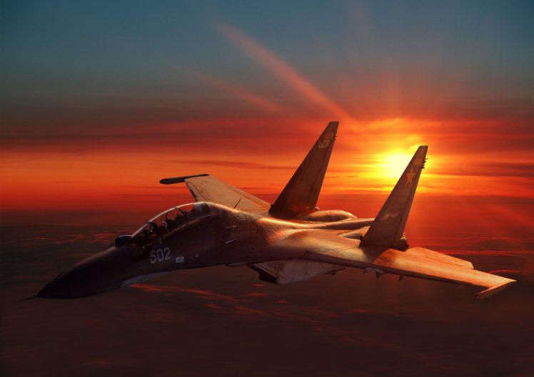 su 30mk, Russian, Soviet, Plane, Jet, Military HD Wallpaper Desktop Background