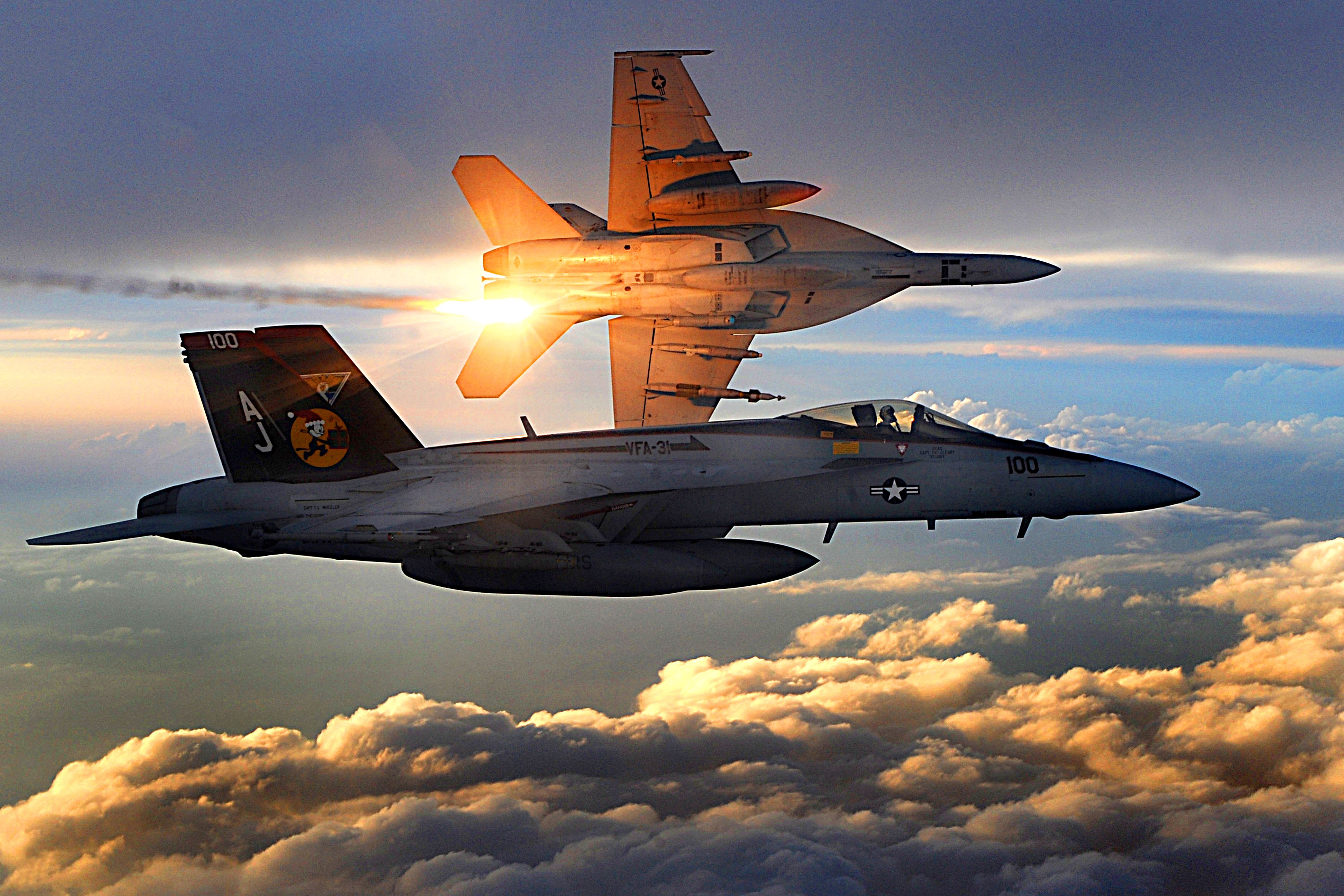 f 18, Fighter, Jet, Military, Plane, Airplane, Usa,  46 Wallpaper