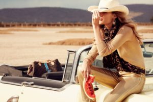 edita, Vilkeviciute, Lithuanian, Vehicles, Cars, Classic, Old, Retro, Hat, Cowboy, Fashion, Style, Legs, Brunette, Pose, Face, Desert, Landscapes, Mountains, Sand, Roads, Sexy, Sensual, Babes, Women, Girls, Femal