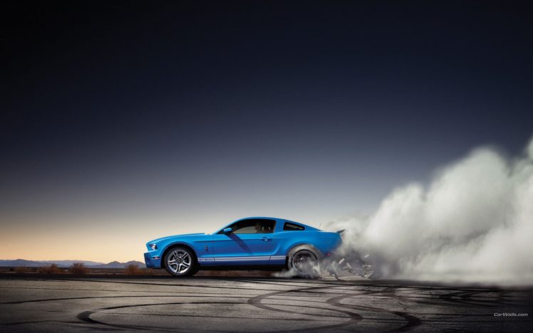 burnout, Ford, Shelby, Ford, Mustang, Shelby, Gt500 HD Wallpaper Desktop Background
