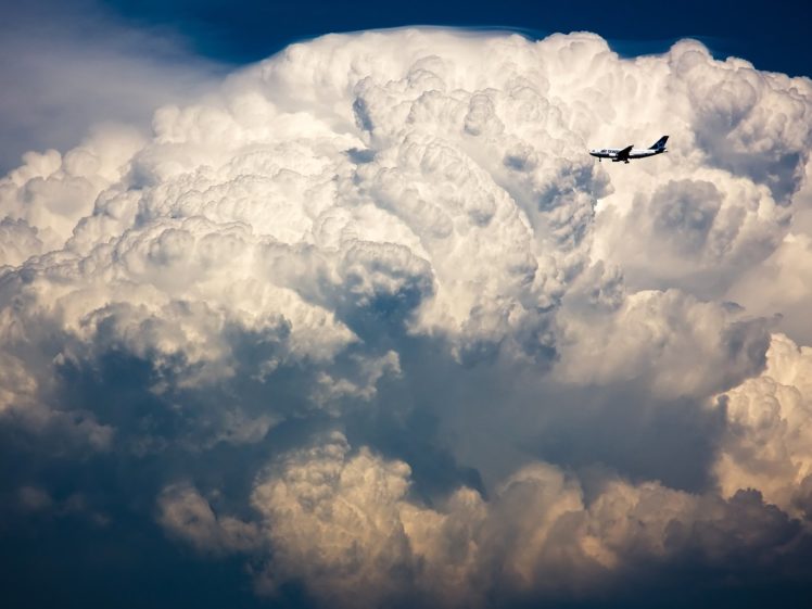 clouds, Aircraft HD Wallpaper Desktop Background
