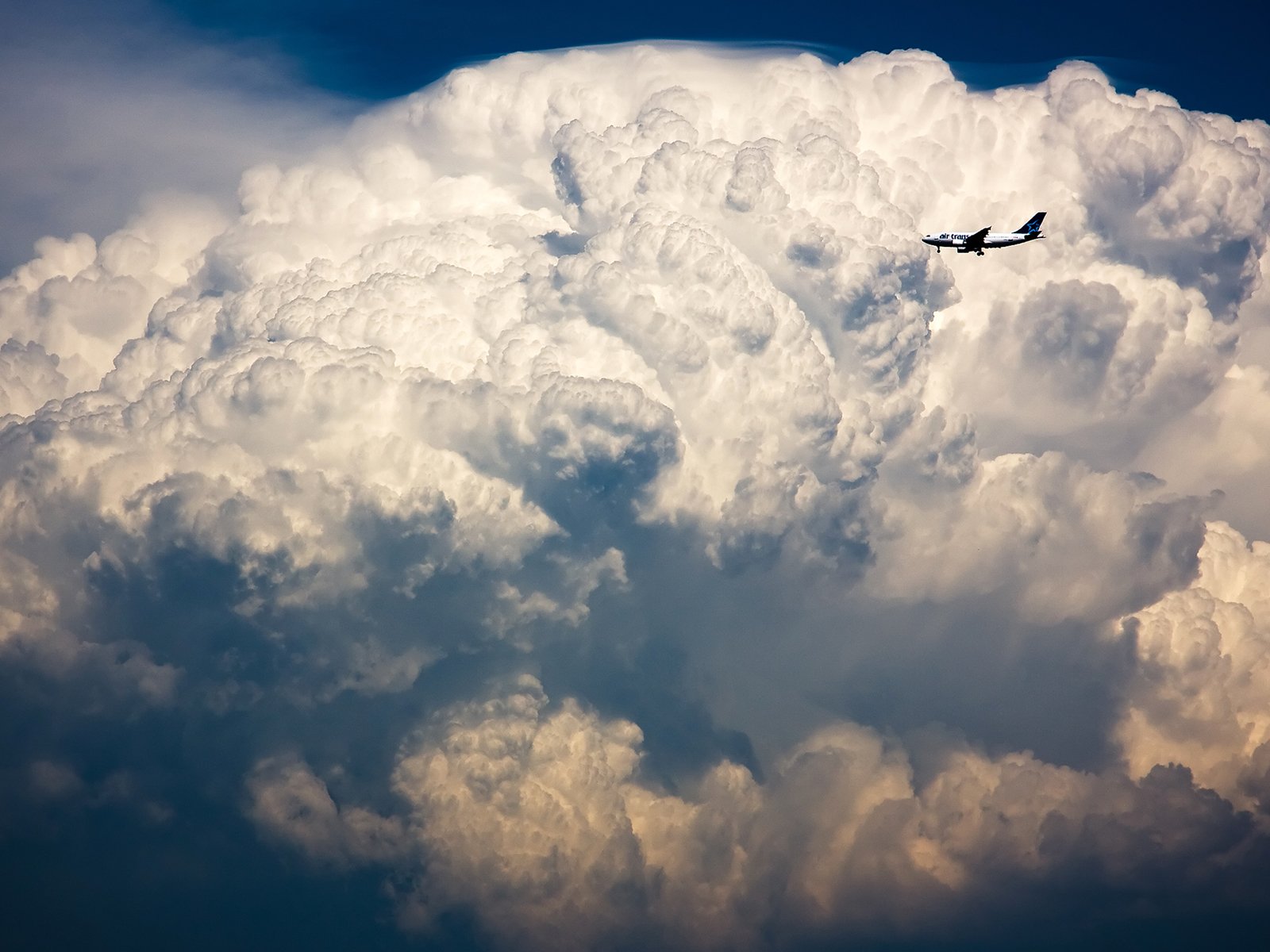 clouds, Aircraft Wallpaper