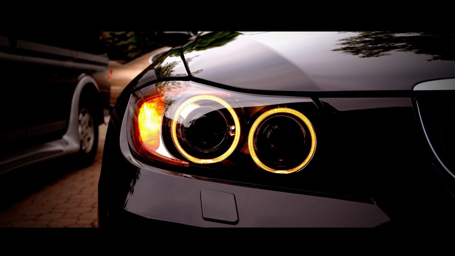 close up, Cars, Bmw, M3, Bmw, 3, Series, Headlights Wallpaper