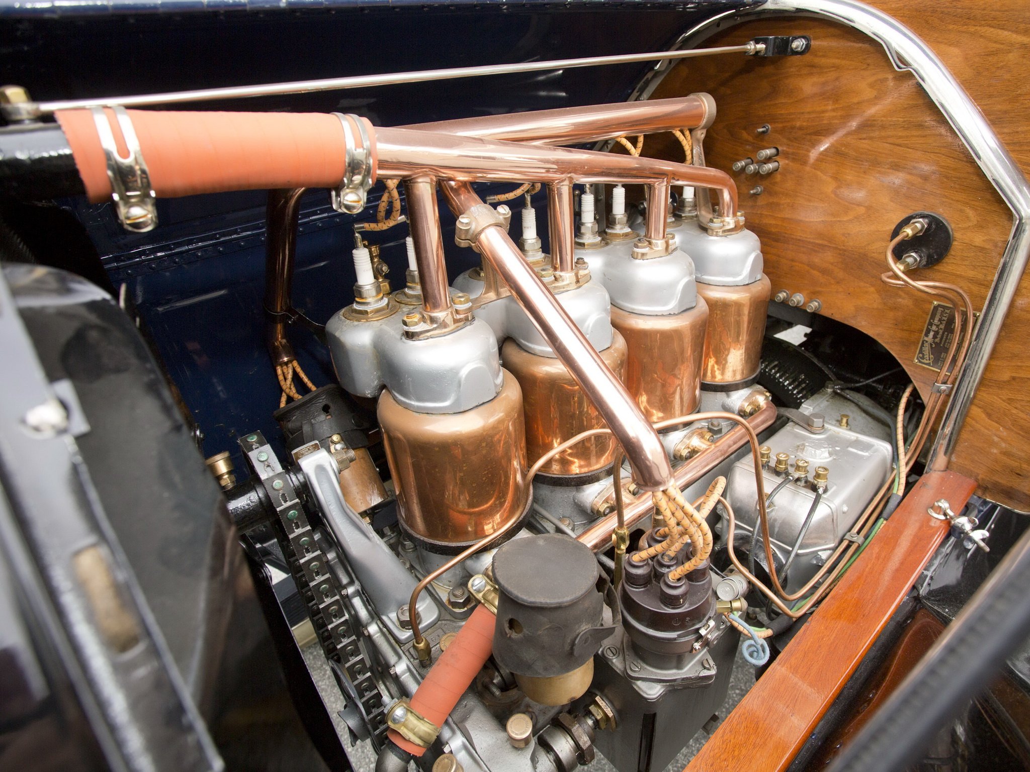 1912, Cadillac, Model 30, Phaeton, Luxury, Retro, Engine Wallpaper