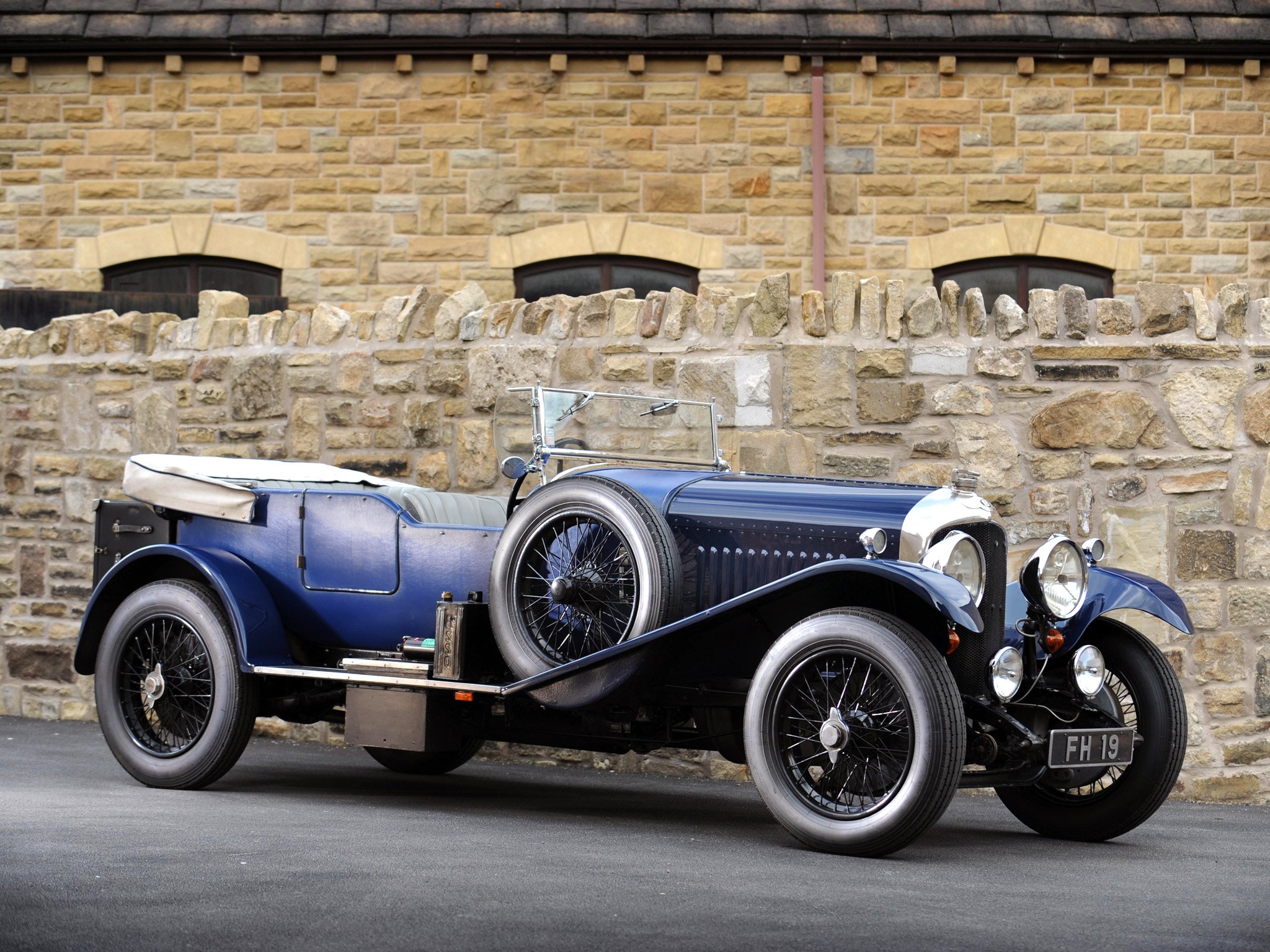 1929, Bentley, Tourer, Vanden, Plas, Luxury, Retro Wallpaper