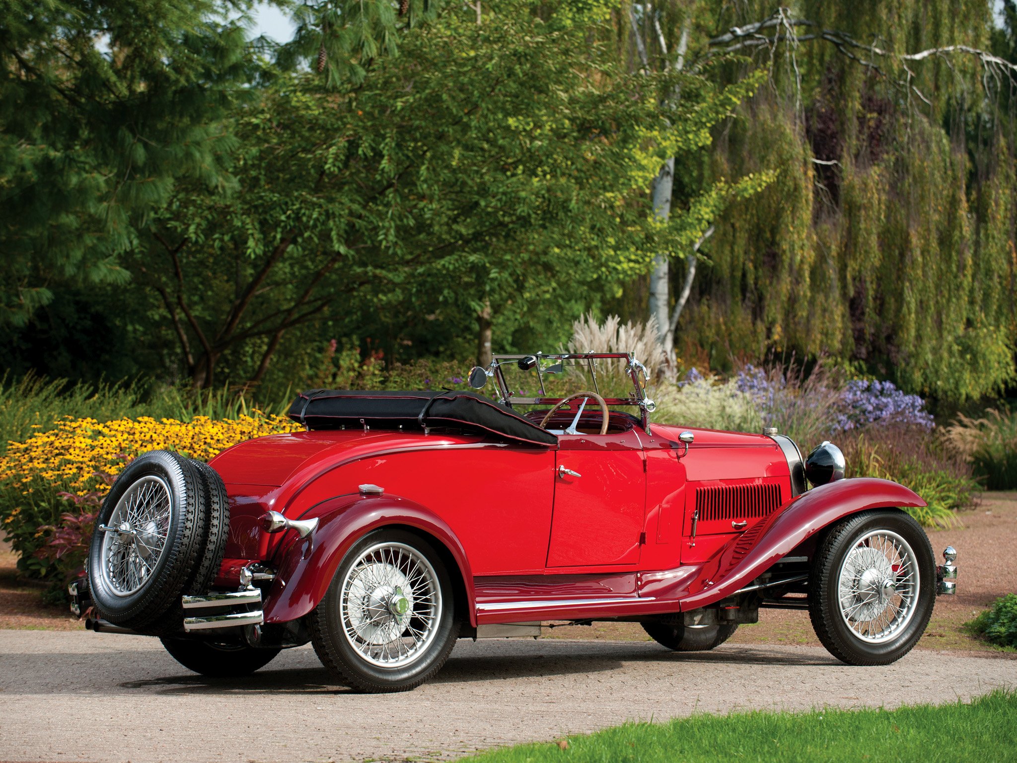 1929, Bugatti, Type 40, Roadster, Retro, Gd Wallpaper