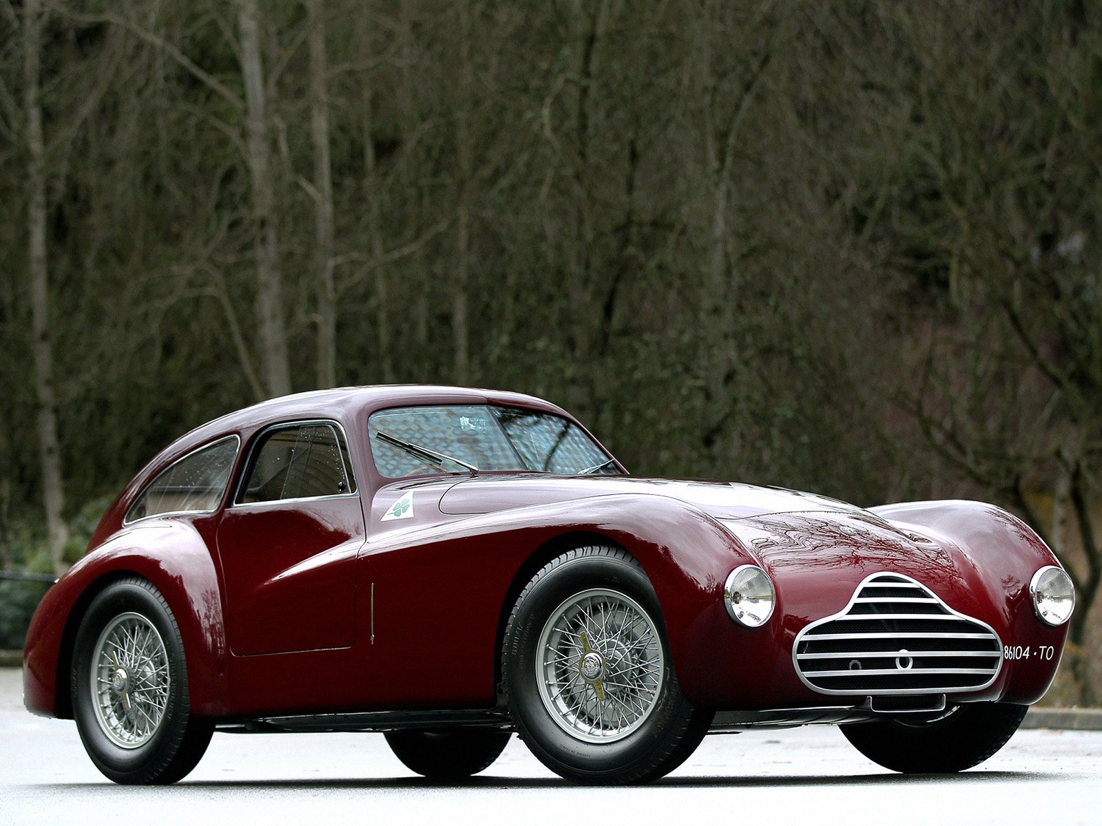 1948, Alfa, Romeo, 6 c, 2500, Competizione, Retro Wallpaper