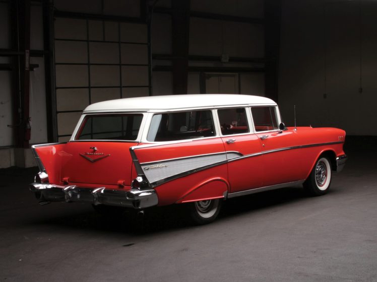 1957, Chevrolet, Bel, Air, Townsman,  2409 1062dfc , Stationwagon, Retro, Luxury, Ff HD Wallpaper Desktop Background