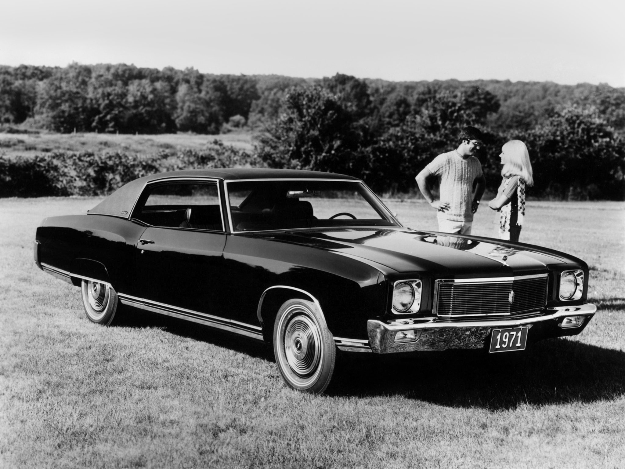 1971, Chevrolet, Monte, Carlo,  13857 , Classic Wallpaper